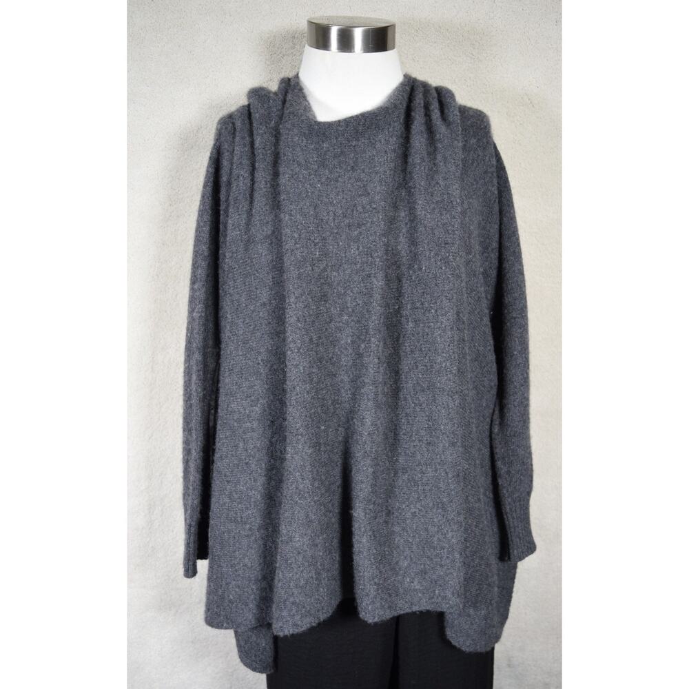 White & Warren Cashmere Oversized Sweater Poncho Hand Wash P/S Minimal 1 Flaw
